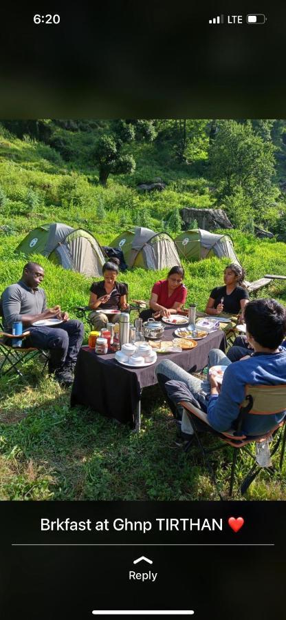 Survival In Forest, Tirthan Valley Bandal Exteriör bild